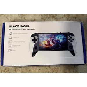 Black Hawk X9 Handheld Game Console 5.5 Inch Screen 8GB Retro Video Game Player